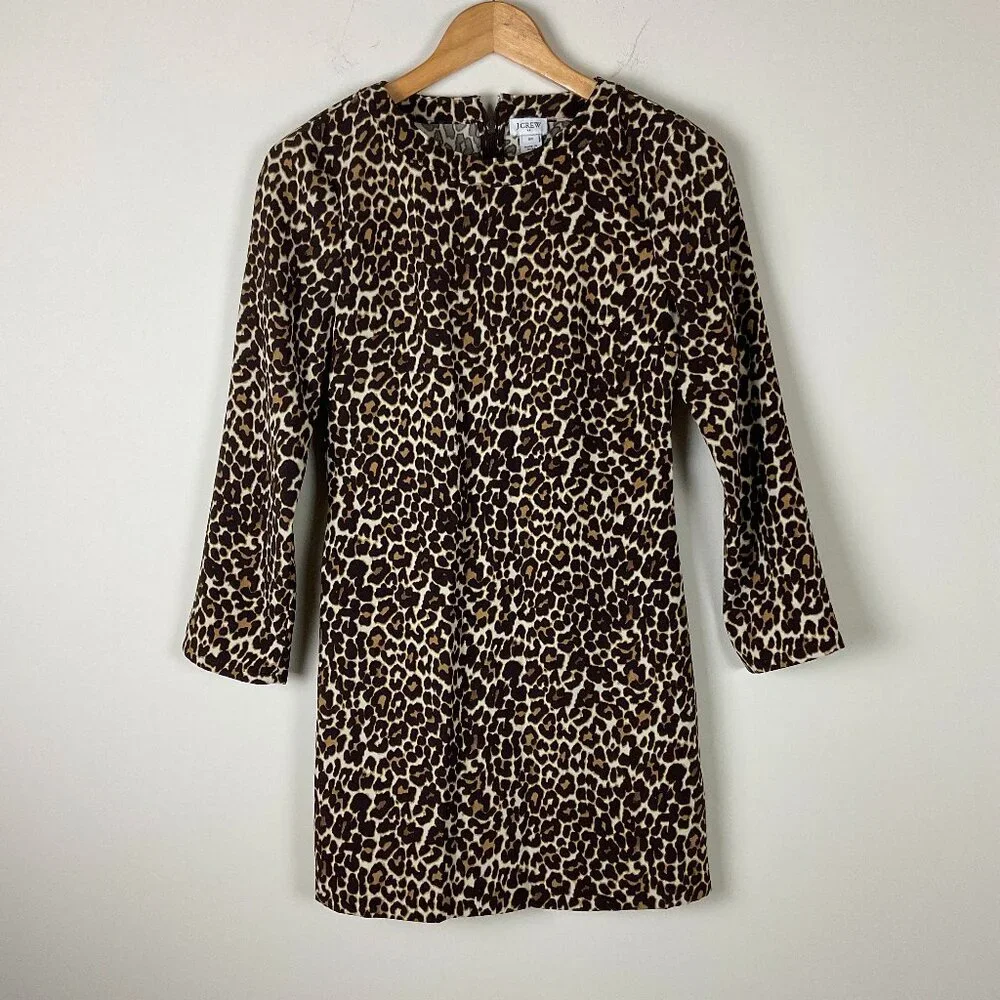 2/$30 J. Crew Leopard Dress